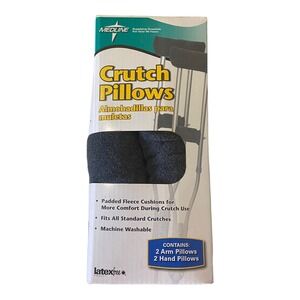 Medline Crutch Grip and Underarm Pillows 2 Arm/2 Hand #MDSPPC107